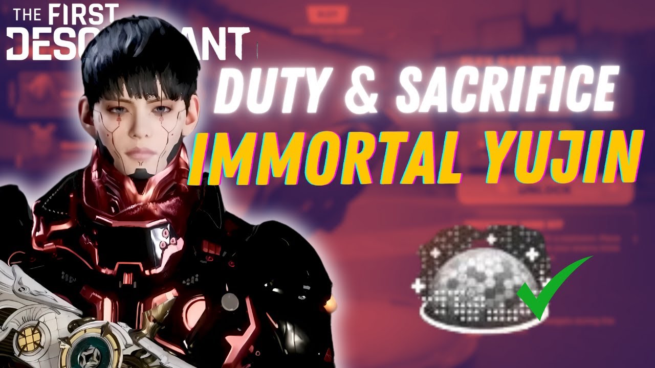 Yujin Imortal Build / The First Descendant