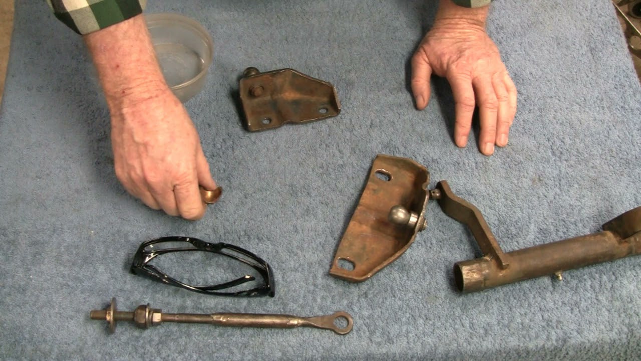 FABRICATE and RECONSTRUCT CLUTCH Z BAR (F100 part 74)