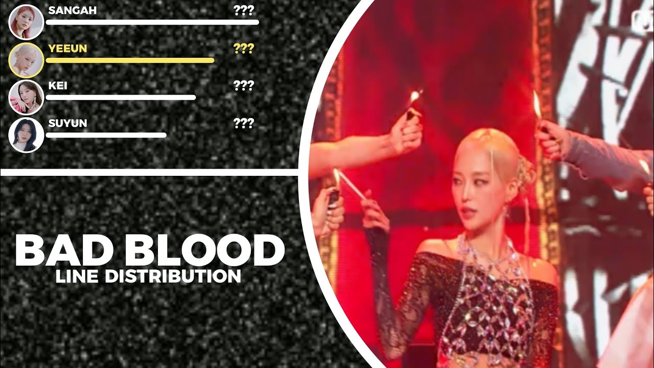 [QUEENDOM PUZZLE] -Puzzle Team- 'BAD BLOOD'《 Line Distribution 》