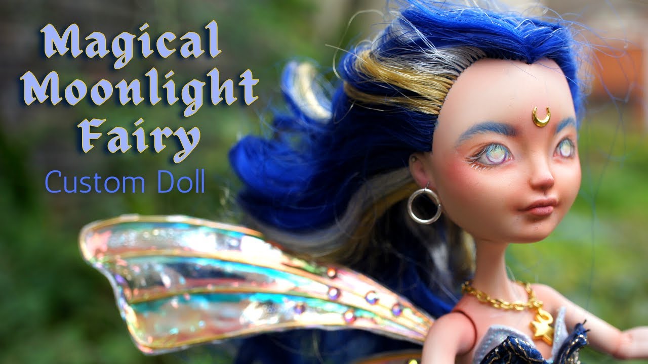 Moonlight Fairy Custom Doll Repaint. Celestial Series
