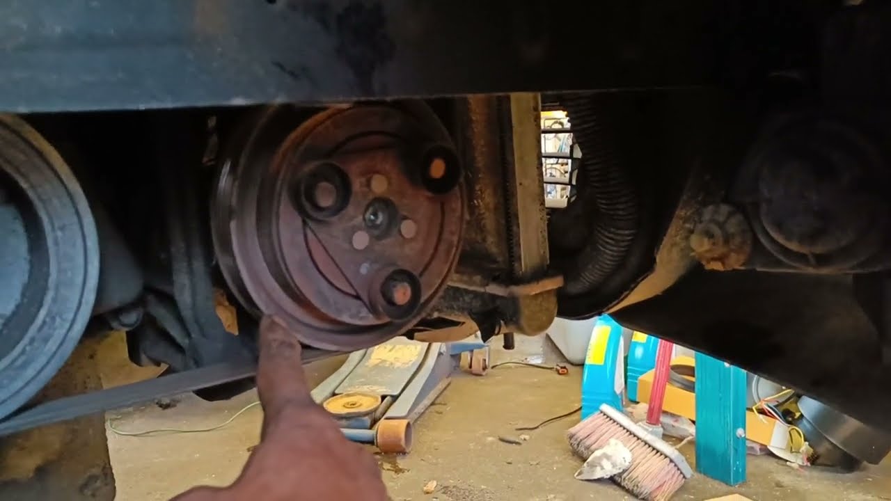 Cara Tukar Magnetic clutch proton waja MMC #dailyvlog #mechanic #automobile #car