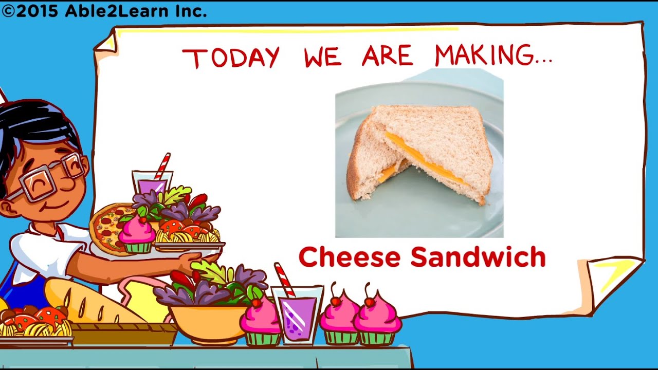 Let's Cook! Life Skills - Kids with Autism - Cheese Sandwich (Level 3)