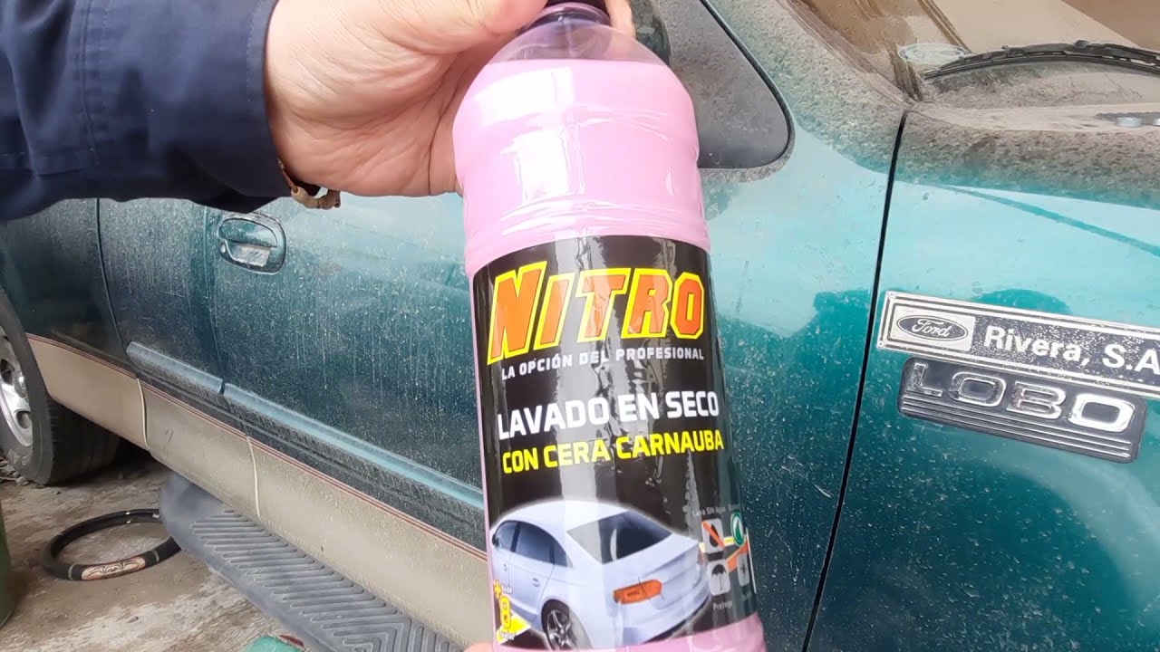 LAVADO EN SECO CON CERA CARNAUBA DE NITRO