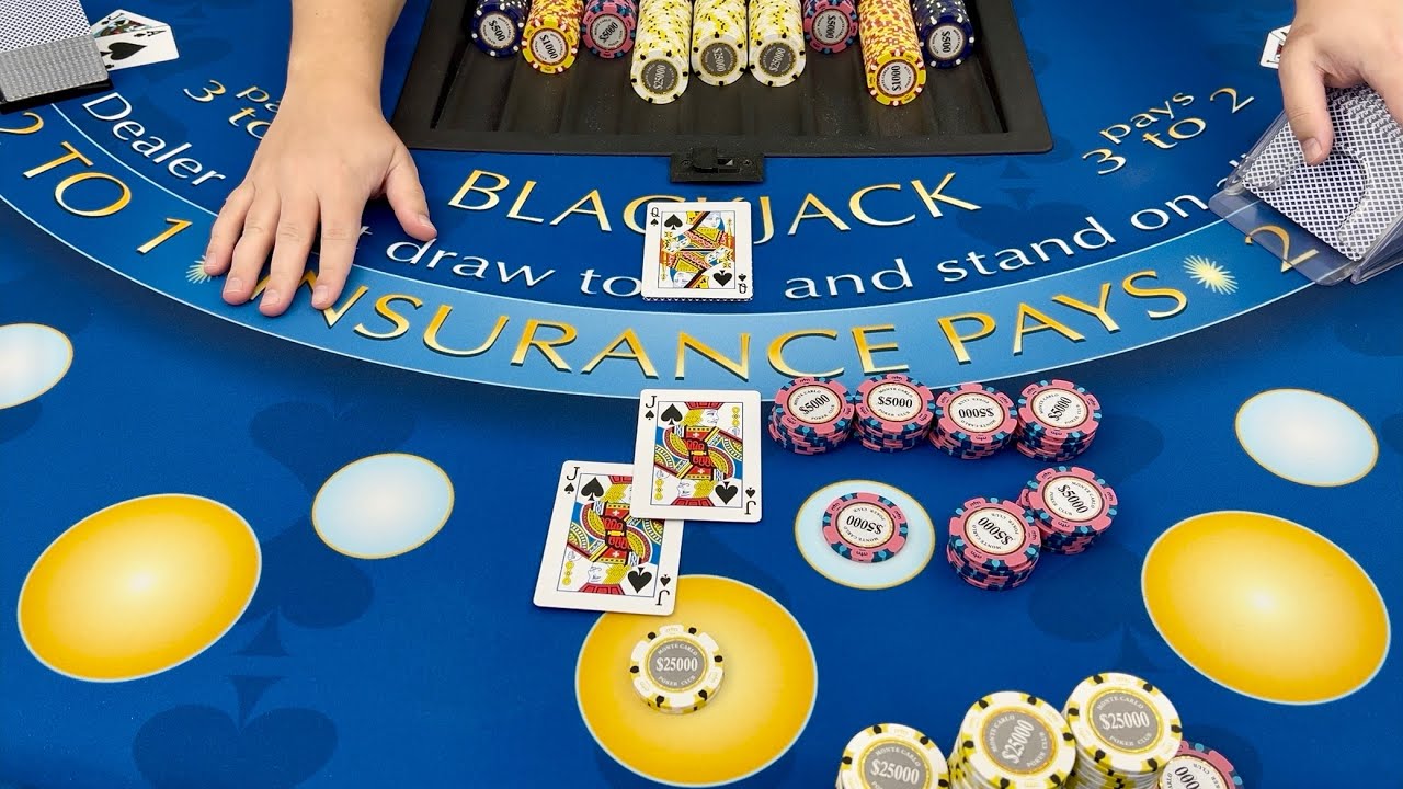 INCREDIBLE $1,510,000 BLACKJACK WIN WITH PERFECT PAIR SIDE BETS, BLACKJACKS, & HUGE DOUBLE DOWNS!