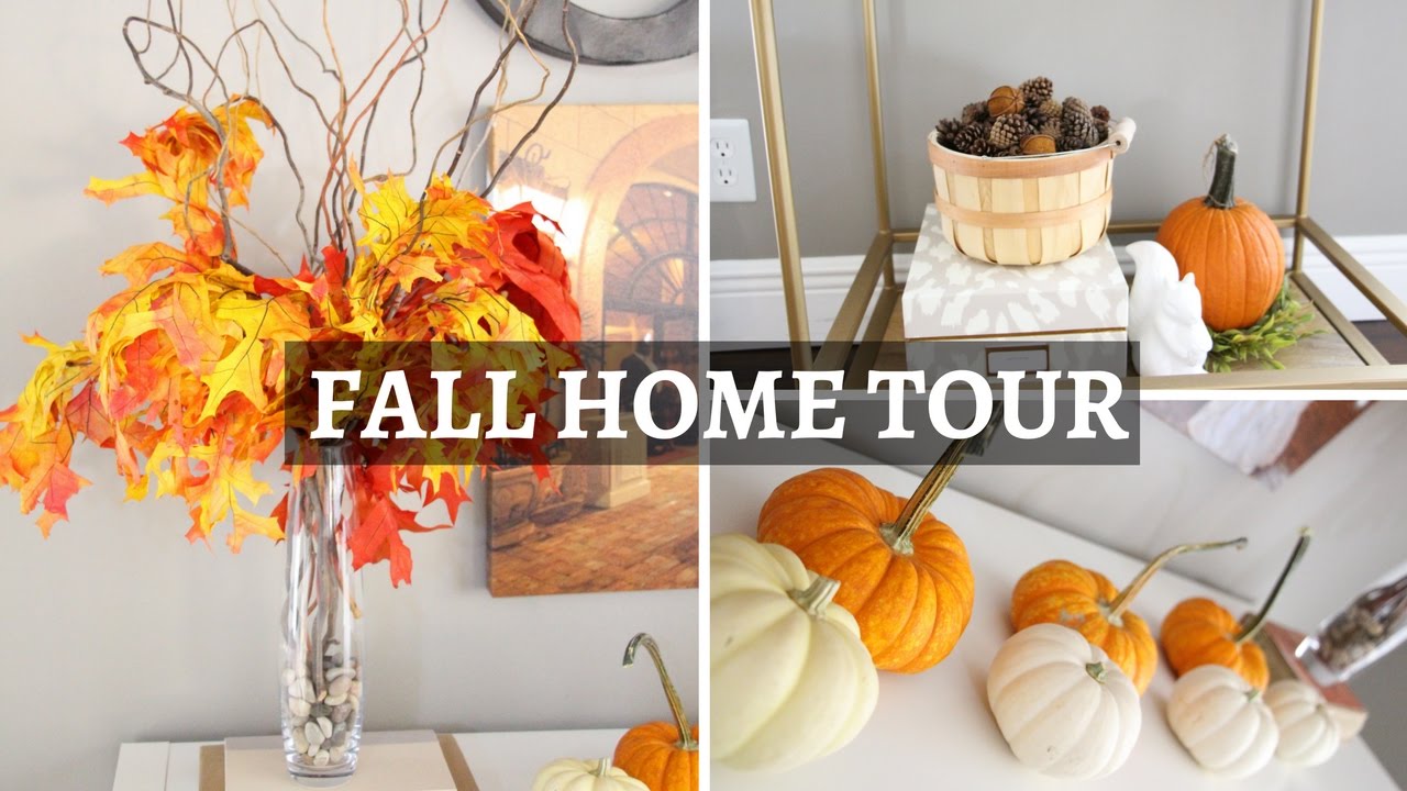 FALL HOME DECOR TOUR 2016