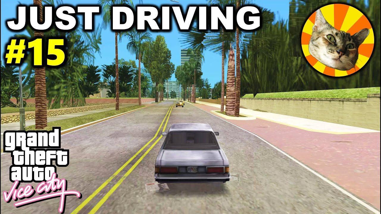 Just Driving #15 - Driving around Starfish Island - GTA:Vice City (classic)