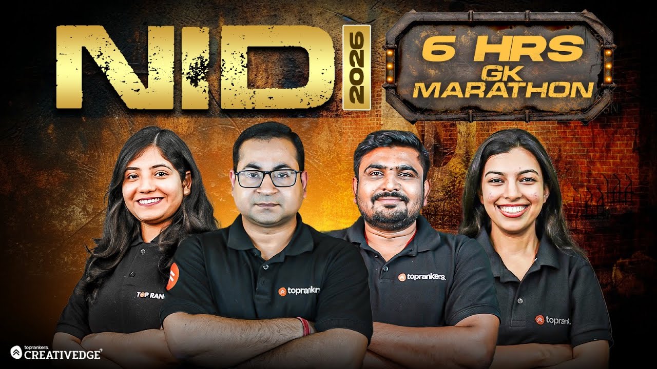 NID 2026 GK Marathon 🔥 6 Hours Complete Revision | Most Expected & Repeated NID GK Topics
