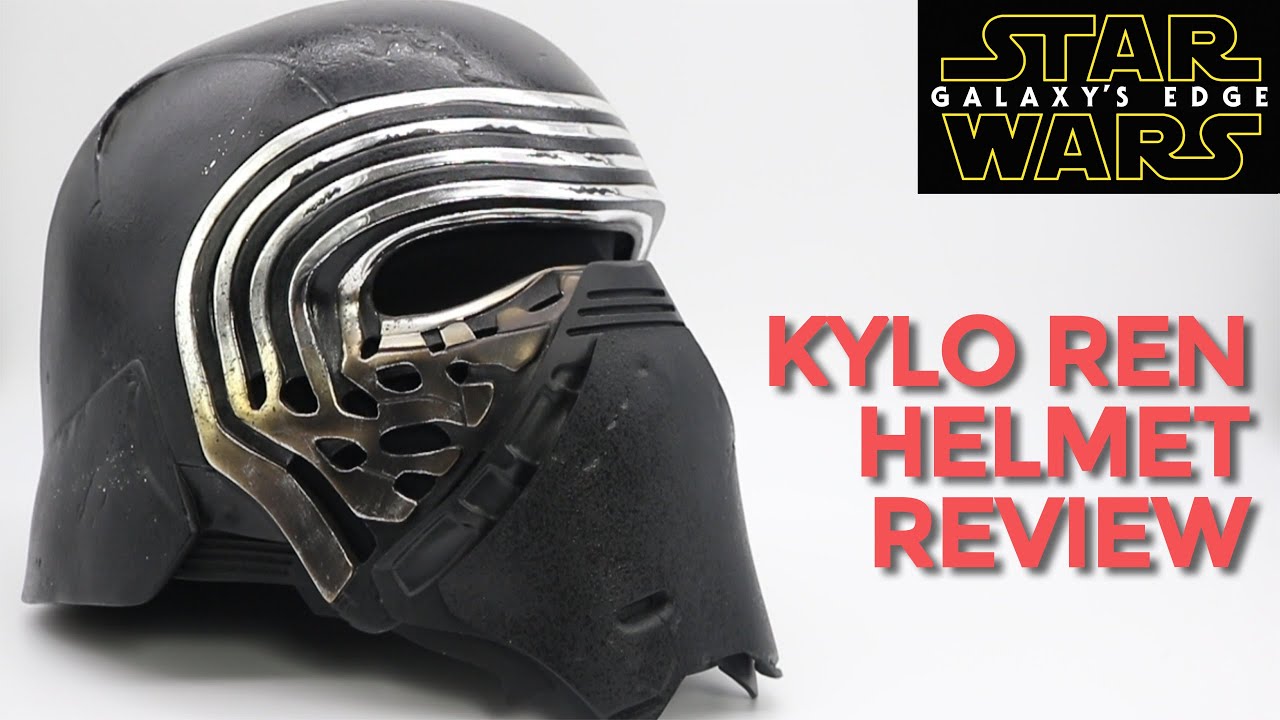 Official Star Wars Galaxy's Edge Kylo Ren Helmet Review