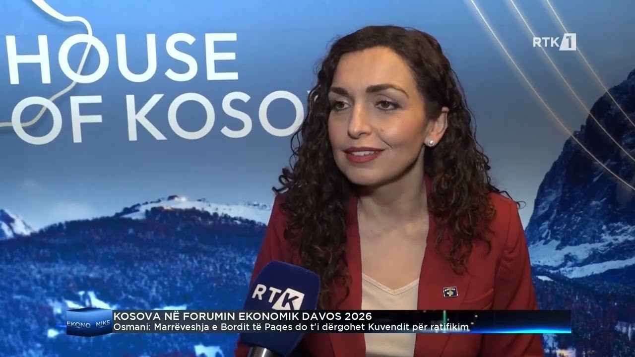 Speciale në Ekonomiks - Kosova në Forumin Ekonomik Botëror Davos 2026  27.01.2026