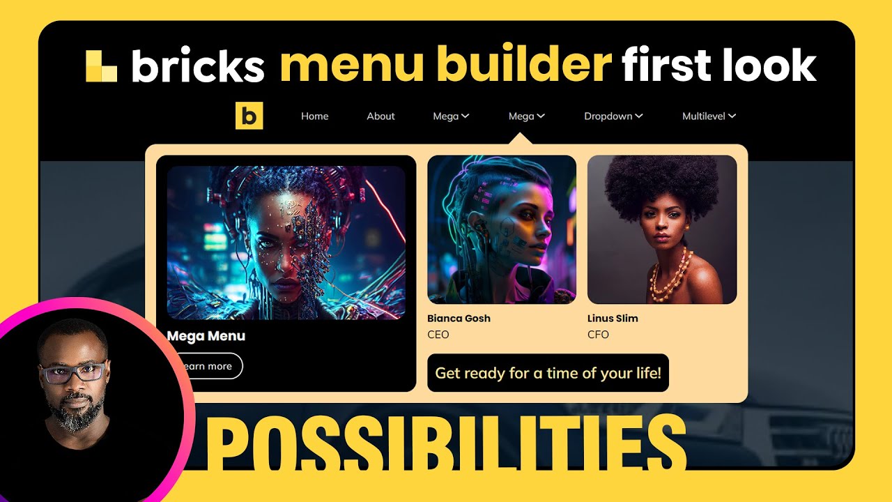 First look at Bricks Menu Builder - Mega Menu, Muli-level Menu, Mobile Menu in WordPress