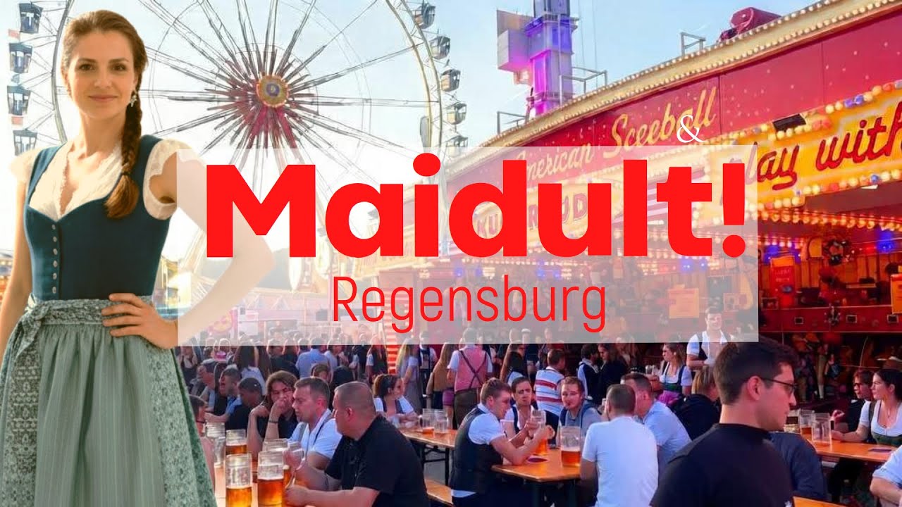 Regensburg: A Perfect Day at the Maidult Festival 2025 🇩🇪