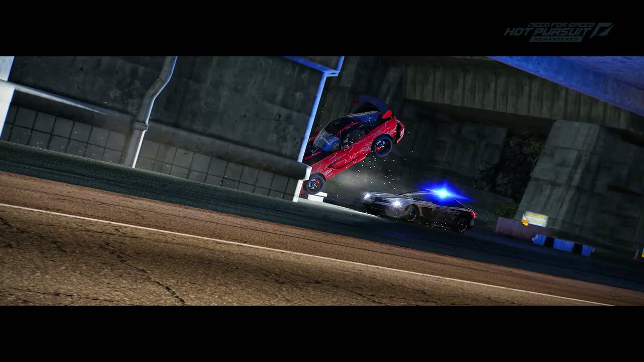 Ремастеринг NFS Hot Pursuit - Самые жестокие полицейские погони и Mercedes Benz SLR Mclaren [МОД]
