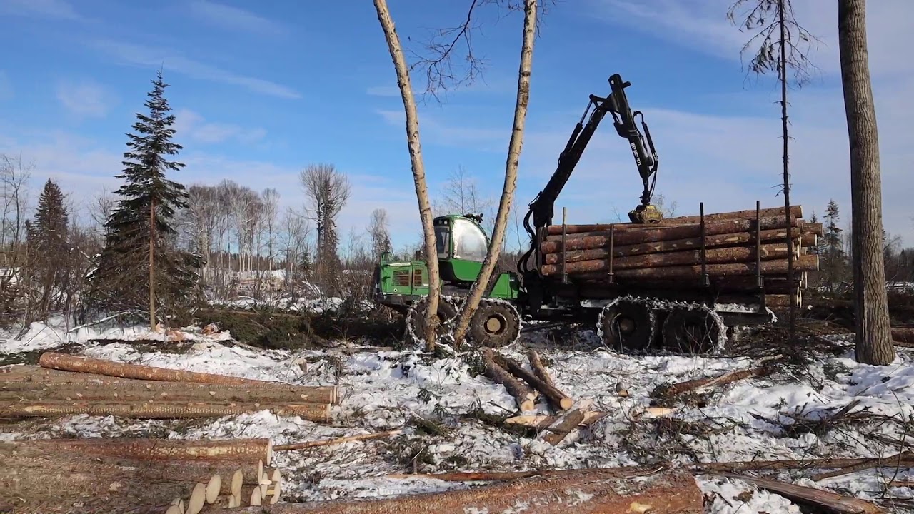 John Deere 1910E Forwarder - TDS Forestry
