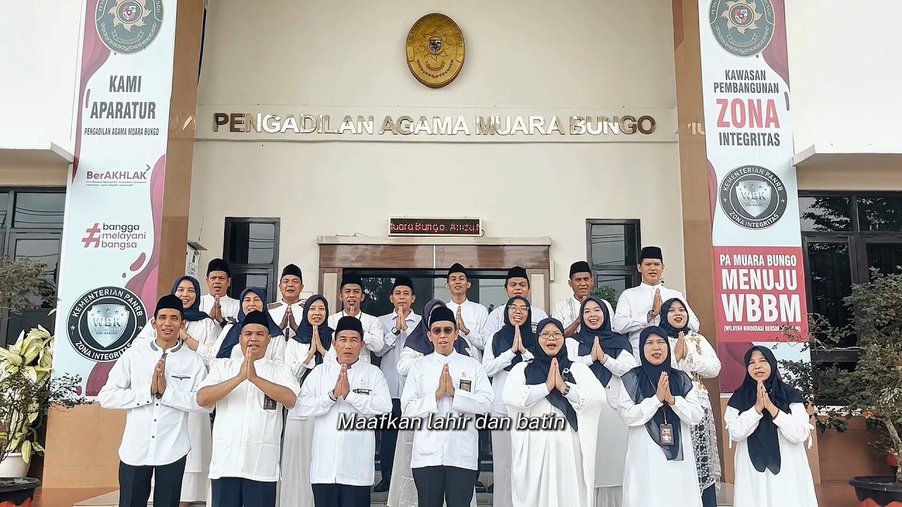 Ucapan Selamat Hari Raya Idul Fitri 1447 H | Pengadilan Agama Muara Bungo