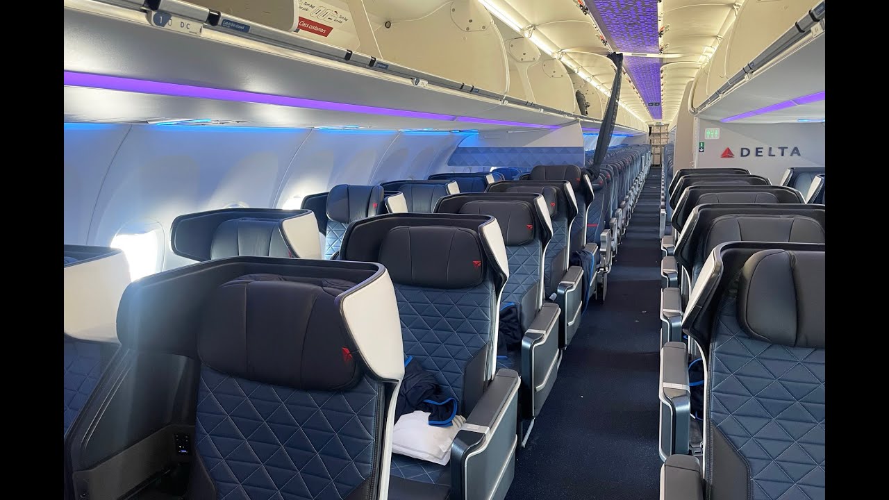 Delta A321NEO cabin tour (3NE)