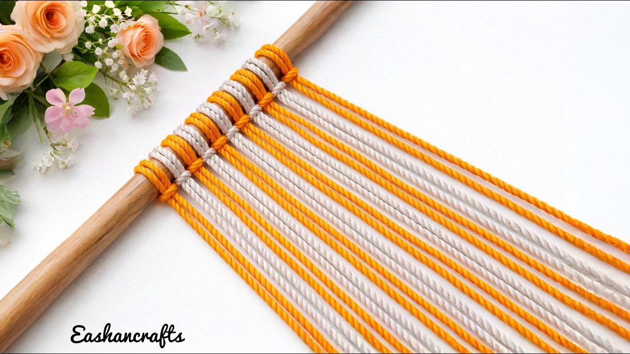 Simple Macrame Wall Hanging | Macrame New Design | DIY Macrame Tutorial