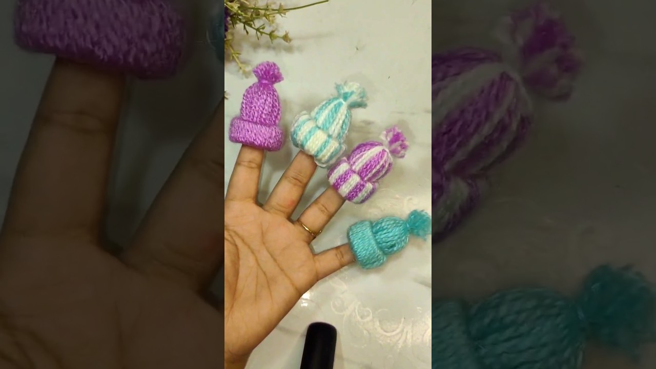 Diy Woolen Cap For Kanha Ji ✨ || thkur ji ke liye topi  