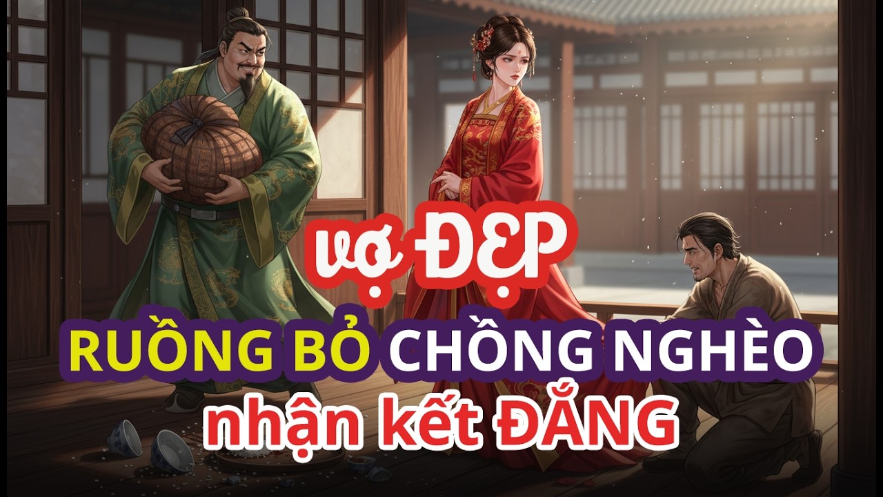 Vợ Đẹp Ruồng Bỏ Chồng Nghèo Theo Đại Gia Nhận Quả Báo Nhãn Tiền  | Nhân Quả Truyện Xưa