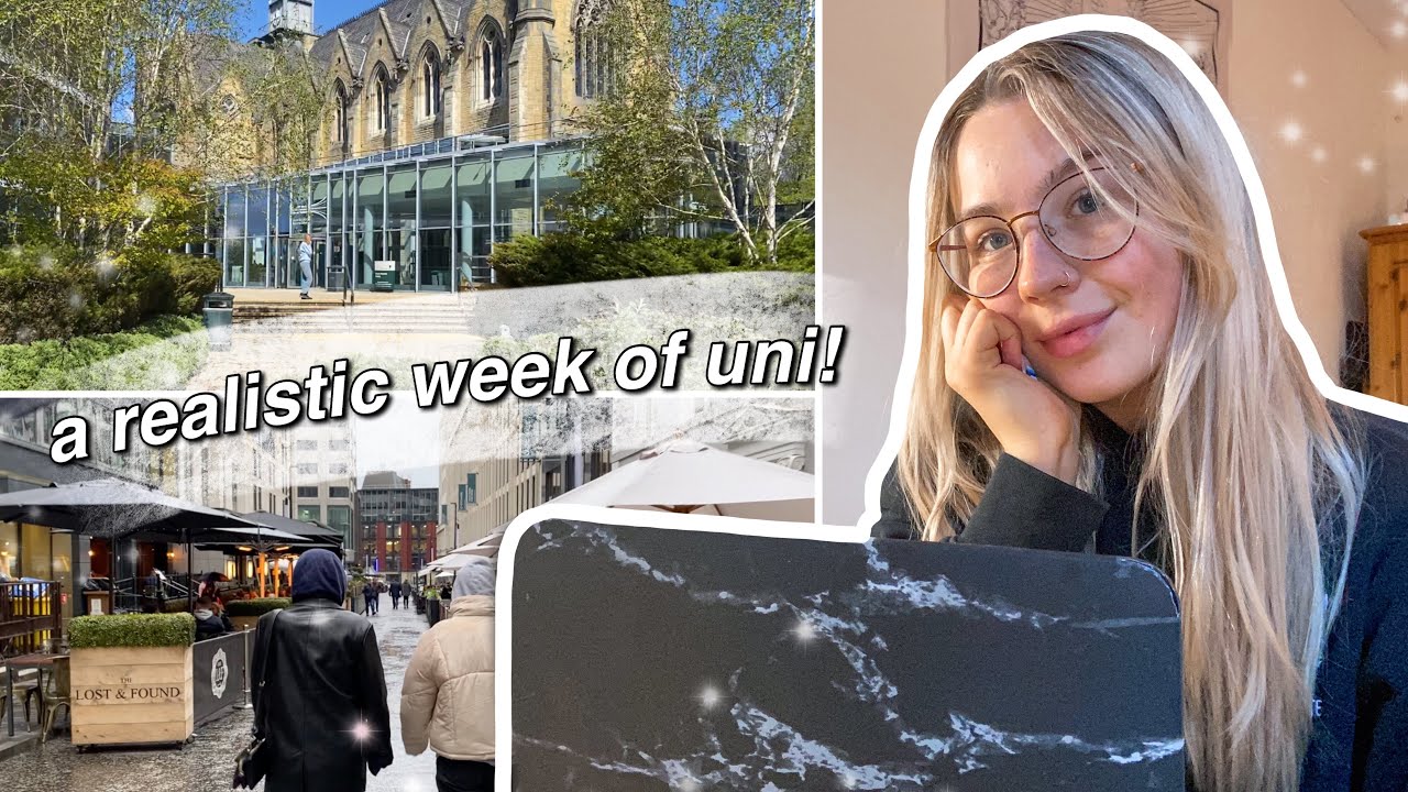 A REALISTIC WEEK OF UNI DURING DEADLINES | productive vlog