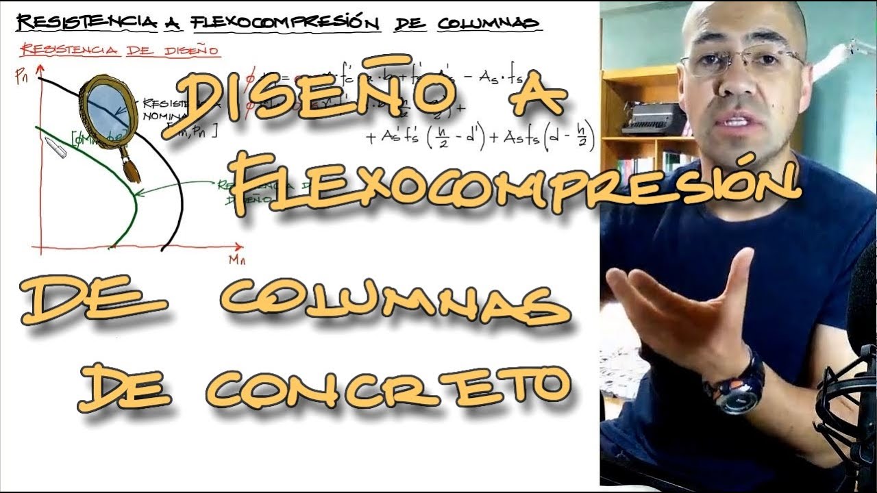 Resistencia de diseño a Flexocompresión de columnas de Hormigón Armado
