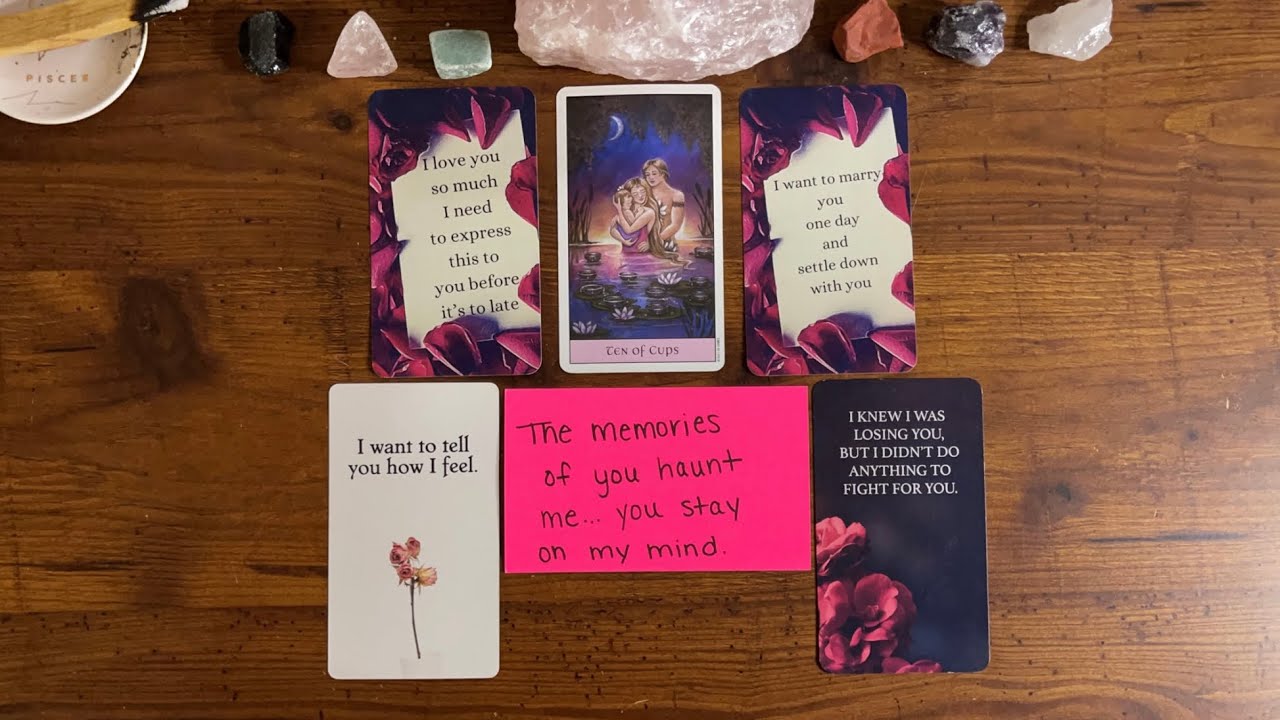 Pisces ✨ Someone is thinking of you! The memories of you haunt them.. but they can’t get enough. 🫣