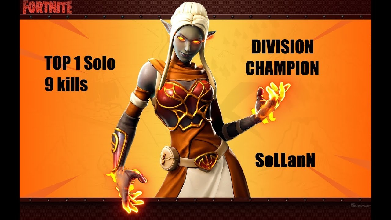 DIVISION CHAMPION TOP 1 - 9 KILLS !!