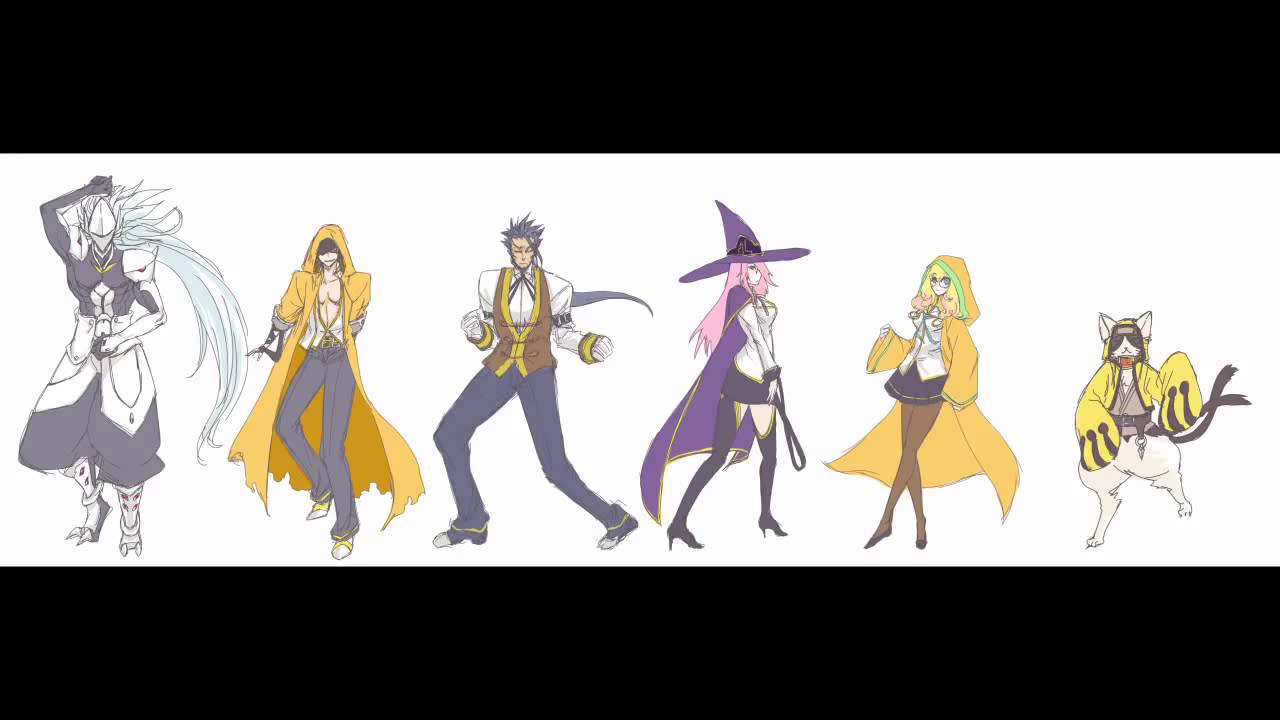 BlazBlue Chrono Phantasma OST   SIX HEROES