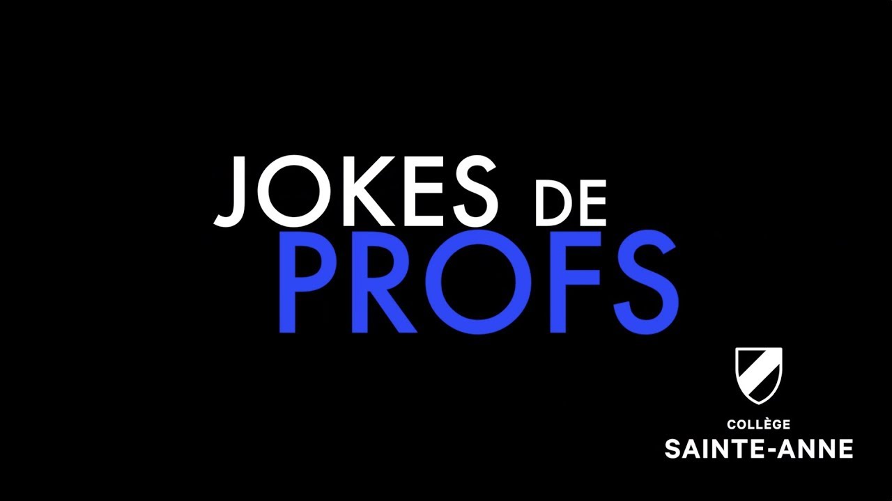 Jokes de profs