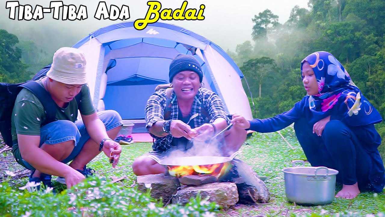 Dinda Kemping Terkena Badai