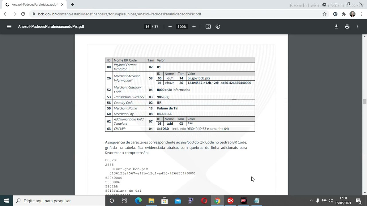 PIX em Delphi - PAYLOAD