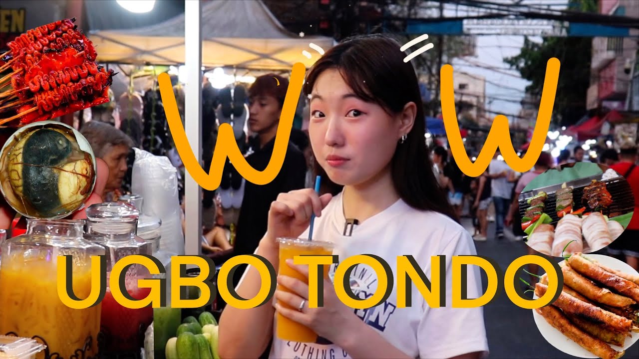 Koreana Tries Street Food in UGBO, TONDO🤤 | I MISSED THIS SO MUCH 😭