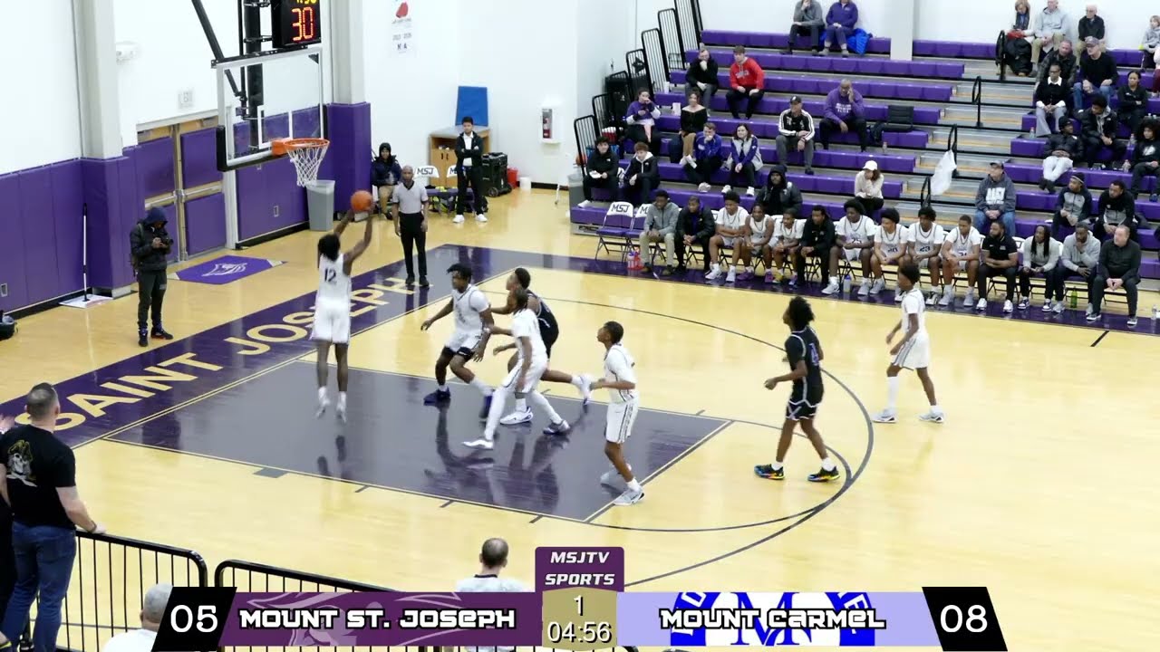 RIVALRY GAME: Mount St. Joseph Varsity Basketball vs Mount Carmel