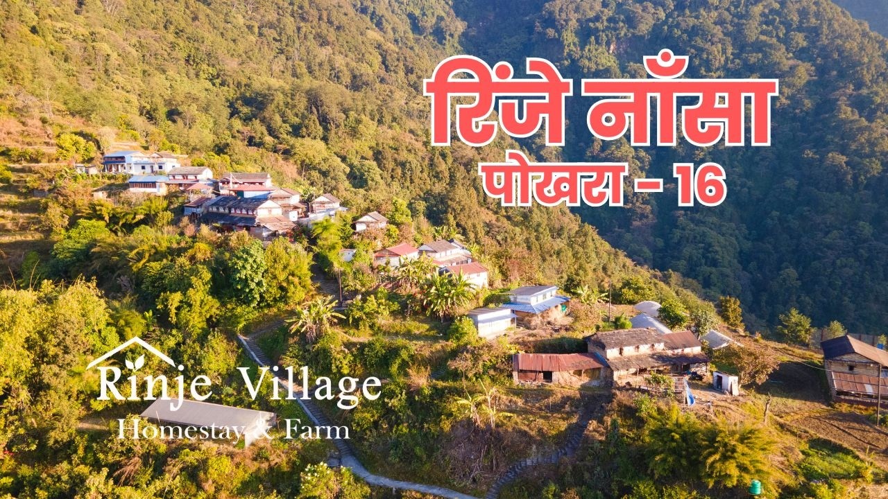 Rinje Village | Ranjit Village Drone Shot | Nepal Villages | Pokhara | Nepal Homestay