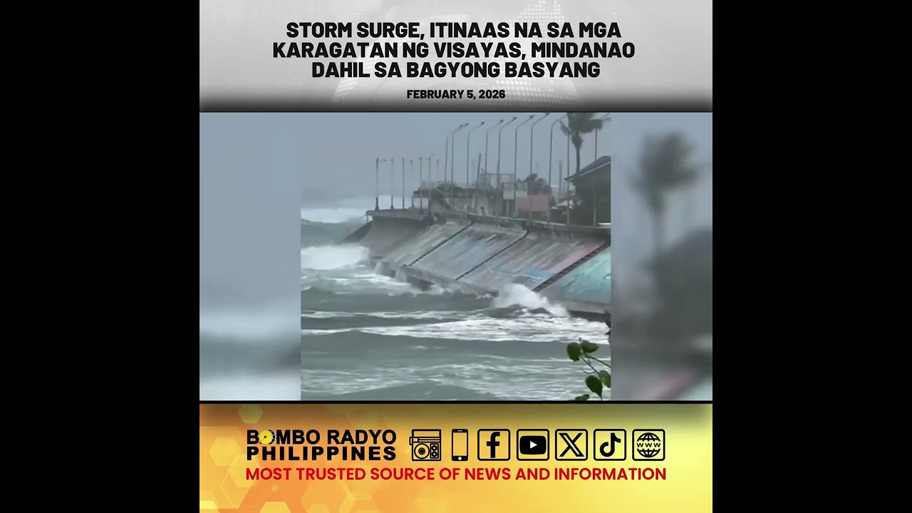 Bagyong Basyang, bumilis pa habang papalapit sa Eastern Mindanao | Bombo Radyo