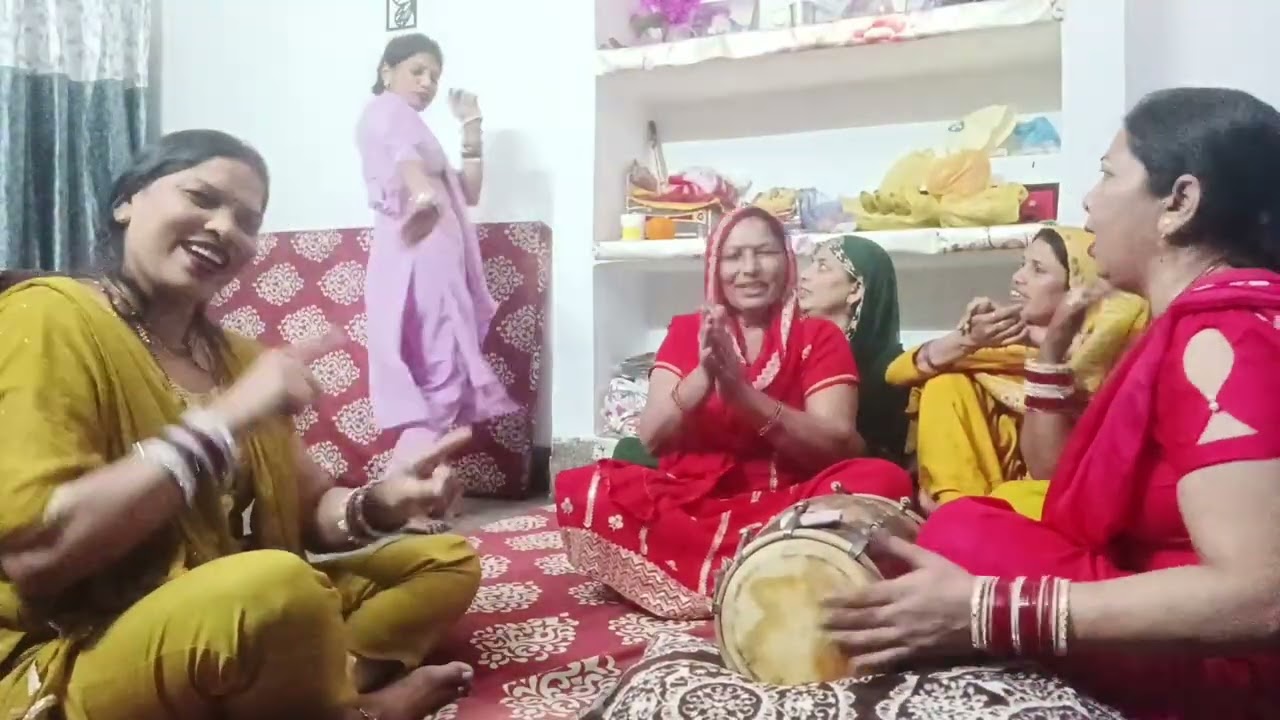 💯छोटी बहन की फरमाइश♥️ कृष्णा जी का भजन धमाकेदार ढोलक और डांस के साथ भजन yah dhokhe Shyam Ke dhokhe🤩