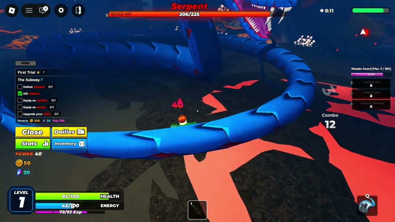 First time playing Solo Hunters | Roblox