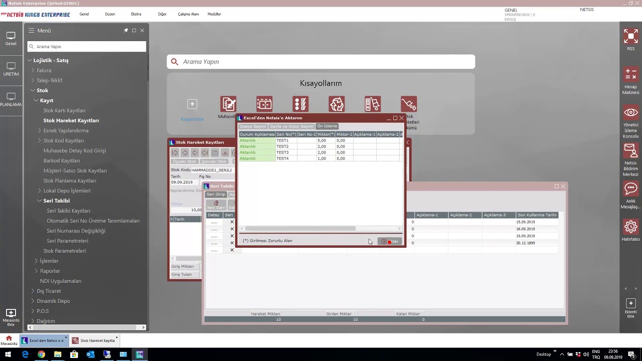 Netsis Seri İyileştirmeleri