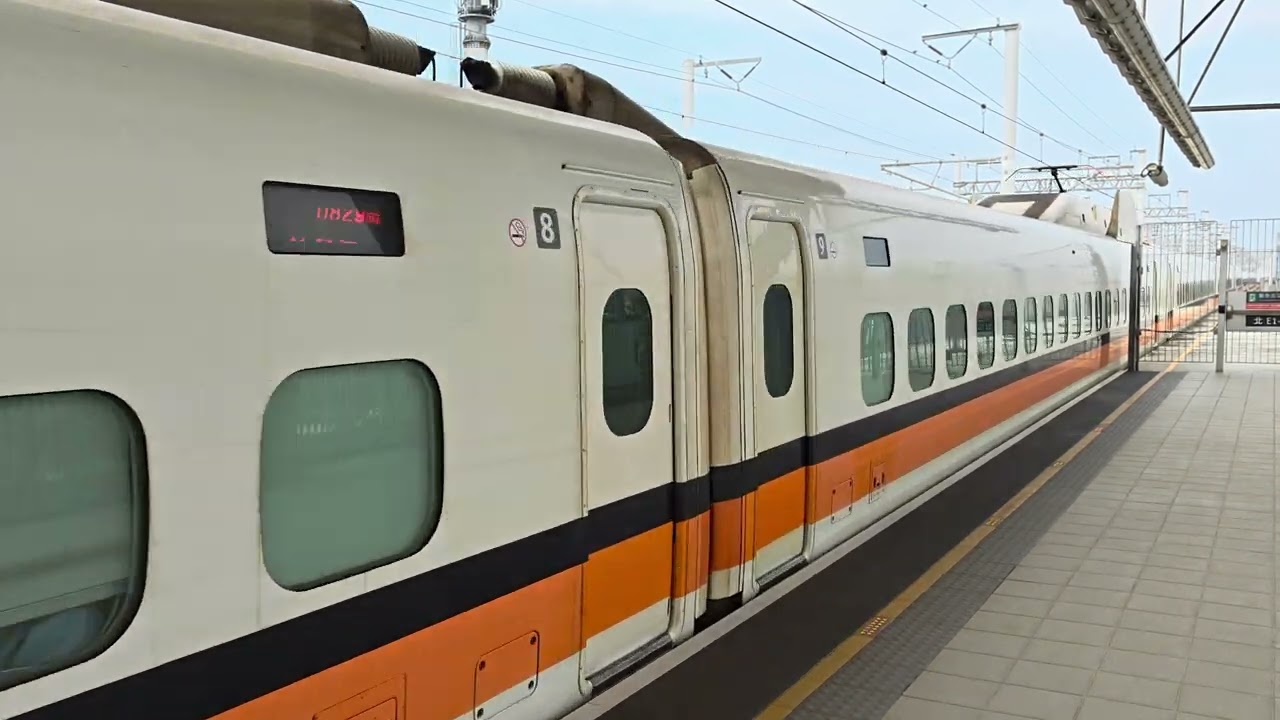 829次高鐵列車抵達雲林站 20260202