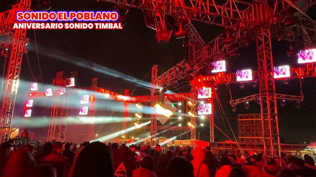 LAS FLAUTAS CUMBIAMBERAS  ~ SONIDO EL POBLANO ~ ANIVERSARIO SONIDO TIMBAL ~ MONTECILLOS TEXCOCO 2023