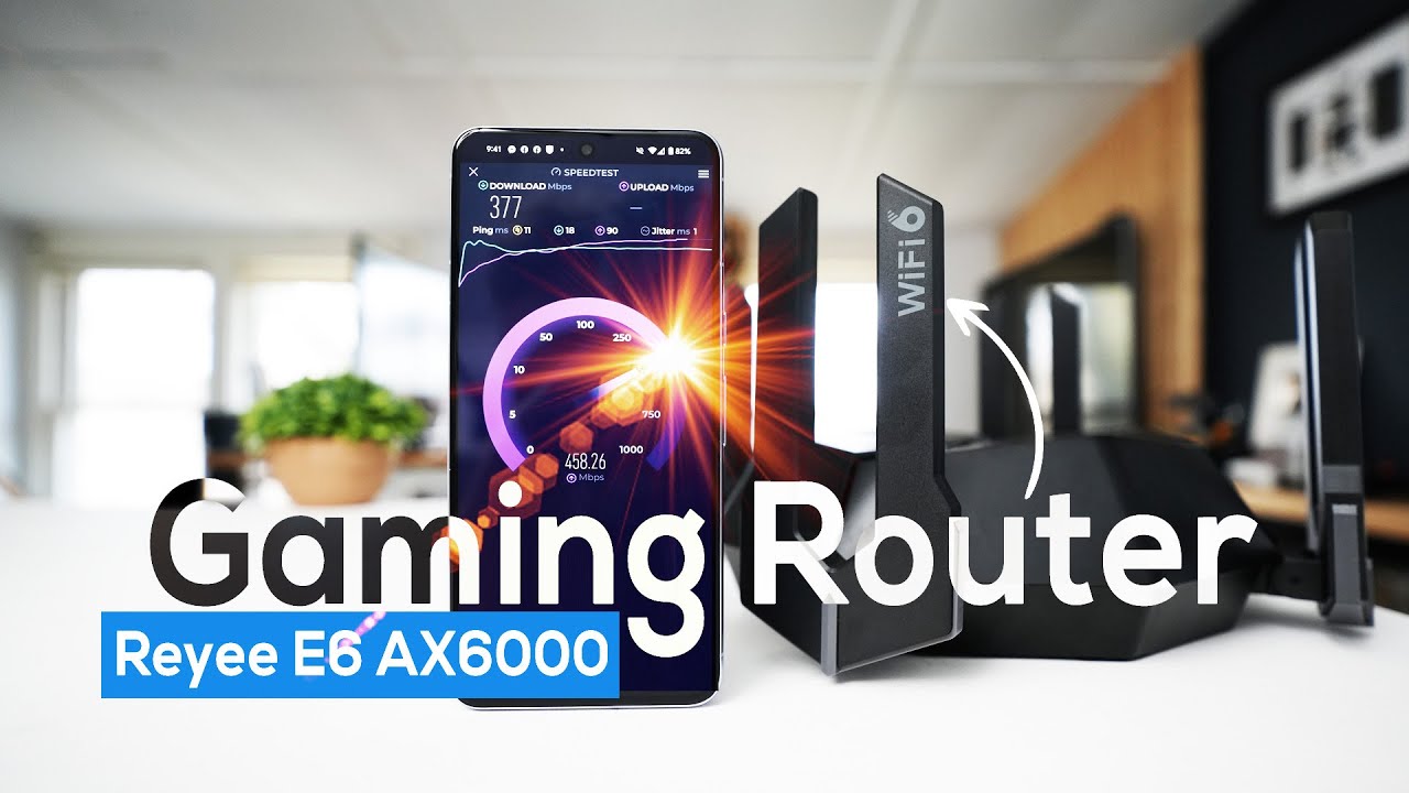 Reyee E6 AX6000 Wi-Fi 6: лучший игровой роутер по доступной цене