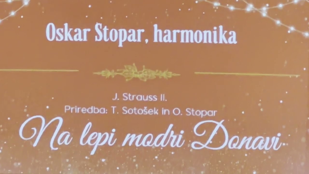 Božični koncert MEDICINSKE FAKULTETEA MARIBOR 2022 - Oskar Stopar | Harmonika