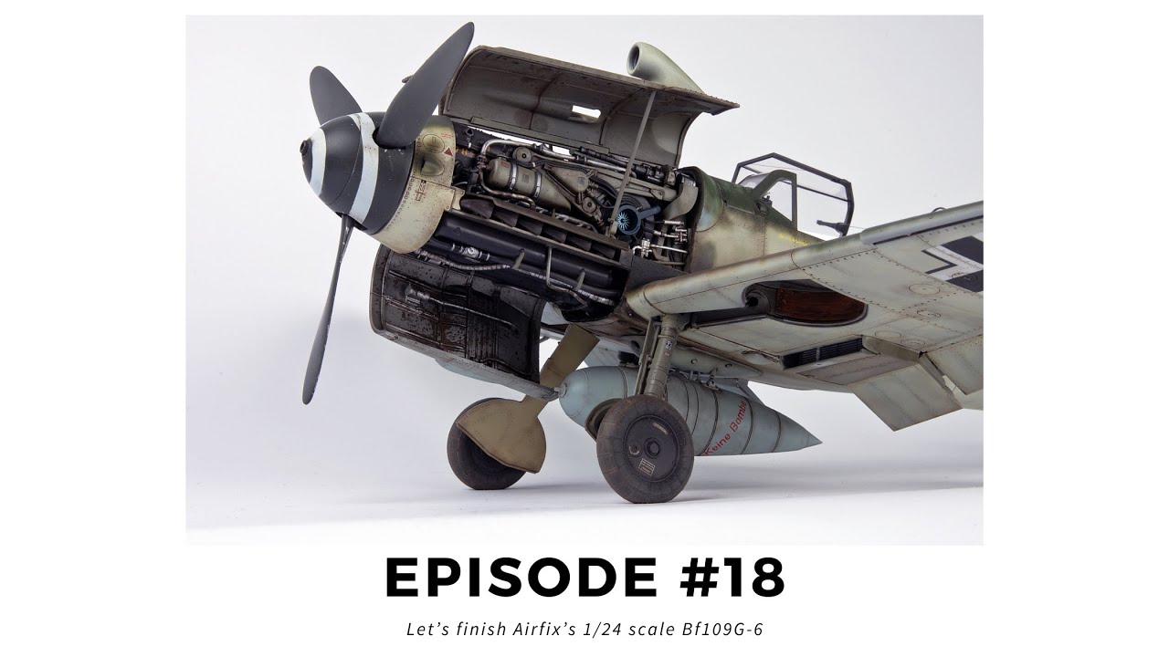 Airfix 1/24 scale Bf109G-5/6 - Let's get it done!