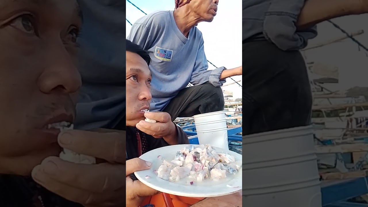 Basta mag kogi ka sa bangka maka kilaw jud😲
