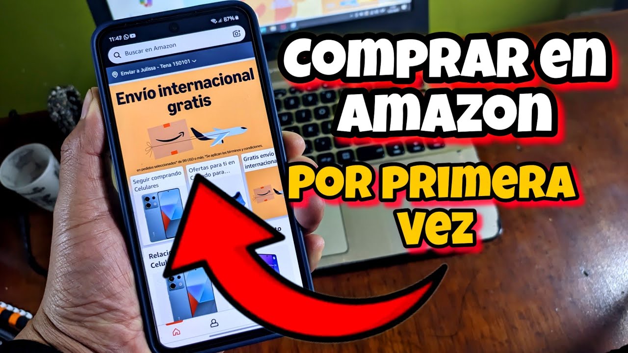 Como comprar en Amazon por primera vez con env&iacute;o gratis - comprar en Amazon ✅️