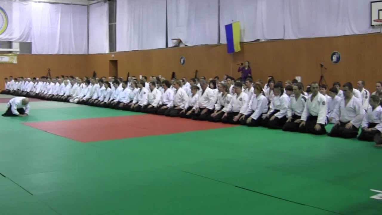 stage Kuribayashi Takanori shihan & Louis Van Thieghem shihan in Crimea