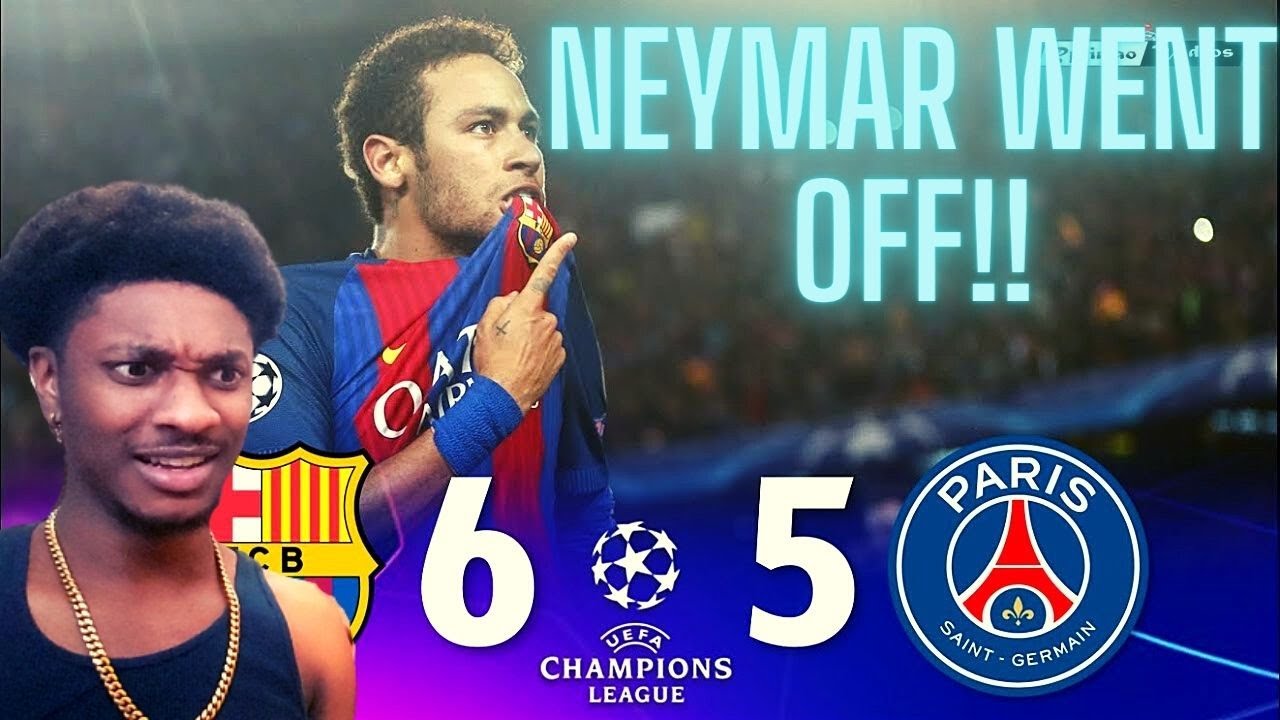 NBA Fan Reacts To Barcelona CRAZY Comeback vs PSG!!!