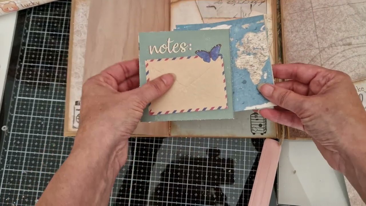 carnet de voyage 100% ACTION #action #scrapbooking #carnetdevoyage