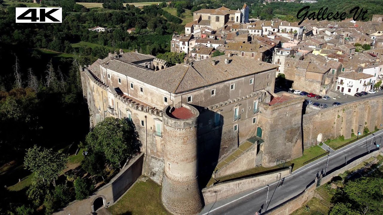 📍🇮🇪Gallese Vt Lazio Italy Dji Mini2 4k Palazzo Ducale
