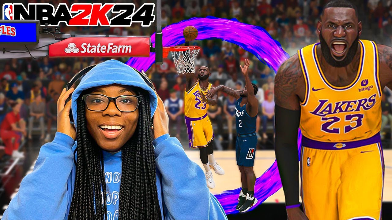 YEAR 21 AND LEBRON JAMES IS STILL UNSTOPPABLE! NBA 2K24 PLAYNOW ONLINE!