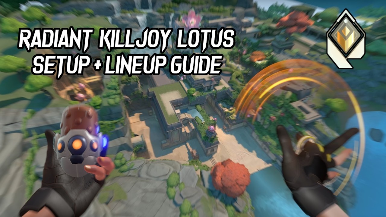 New Radiant Killjoy Guide On Lotus (Setups + Lineups) 🔥
